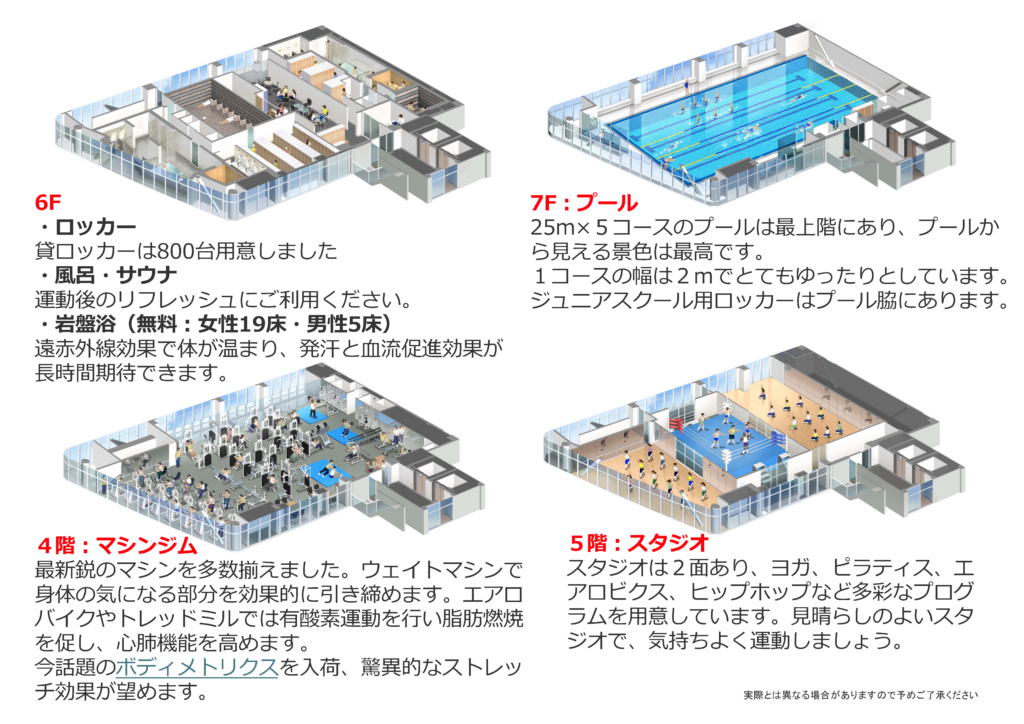 スポーツジム・水泳スクール・スタジオ - セイユウ不動産株式会社